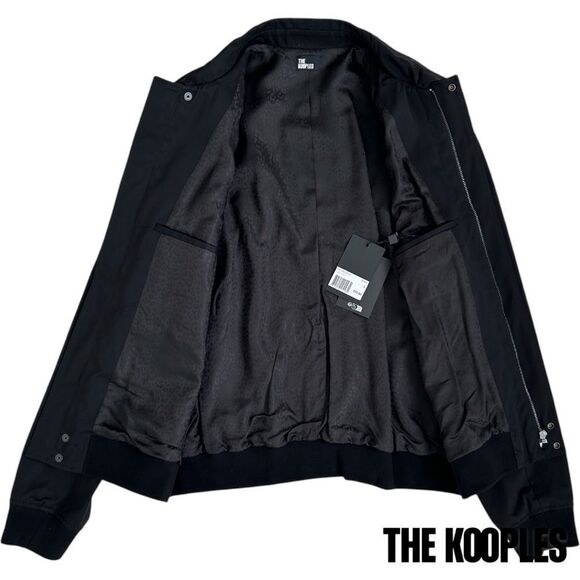 The Kooples **NWT** Plain Lento Black Jacket - Picture 12 of 14